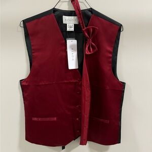 Men’s Vest and Bow Tie